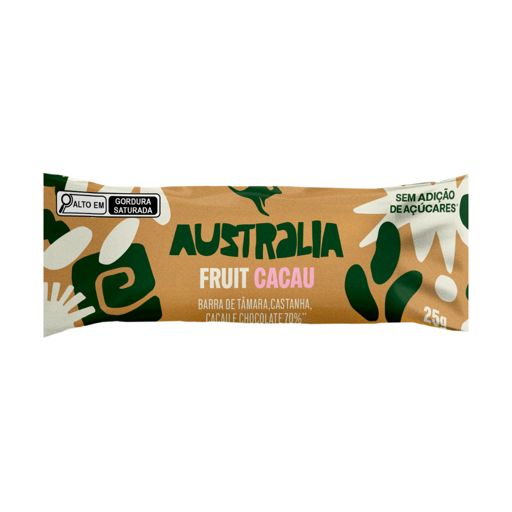 Barra De Fruta Love Cacau Harts Natural 25g